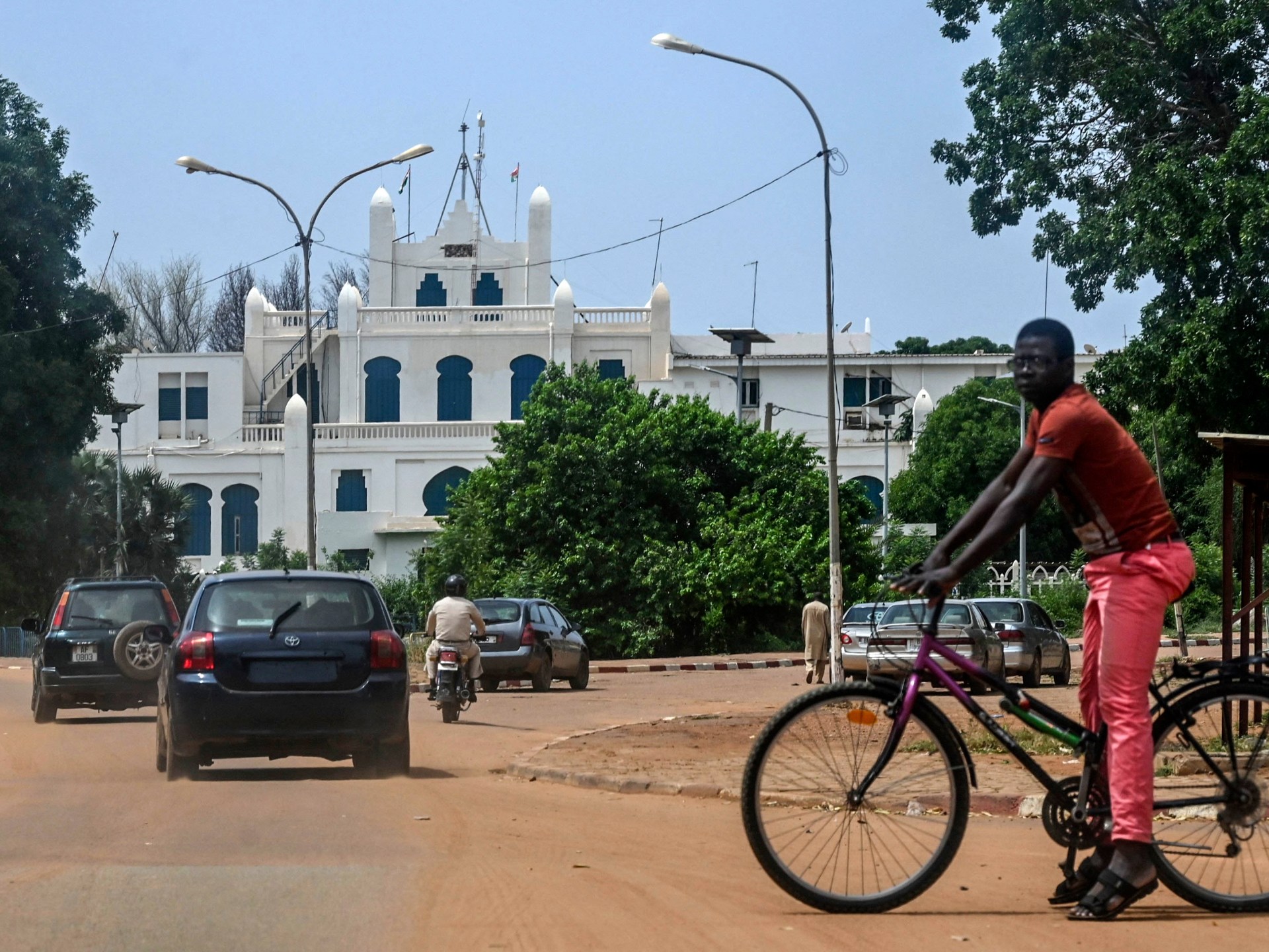 Gunfire and explosions reported in various locations in Niamey, Niger