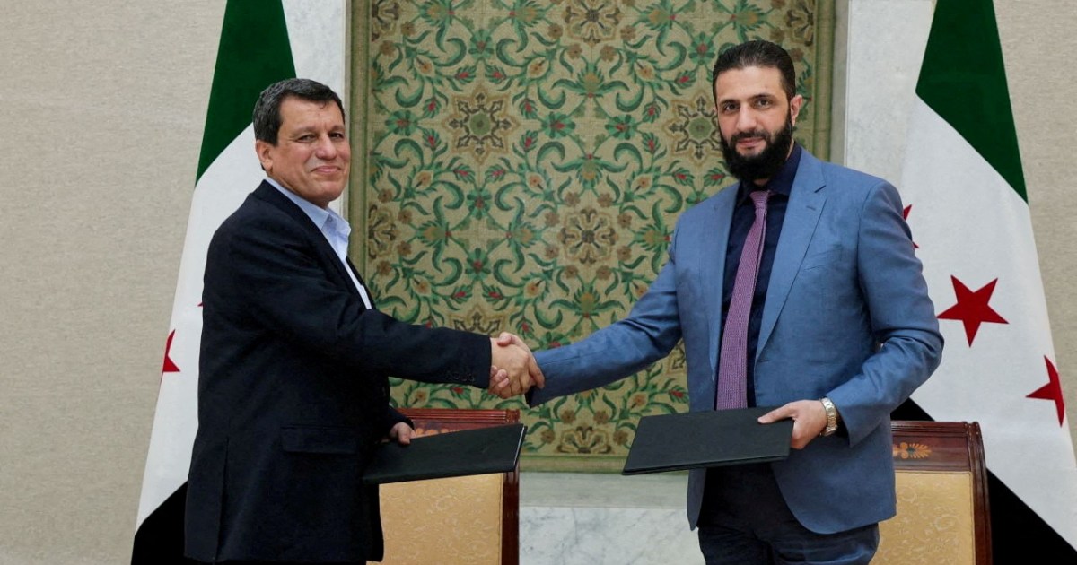 Syrian President Appoints Ex-SDF Commander as New Advisor