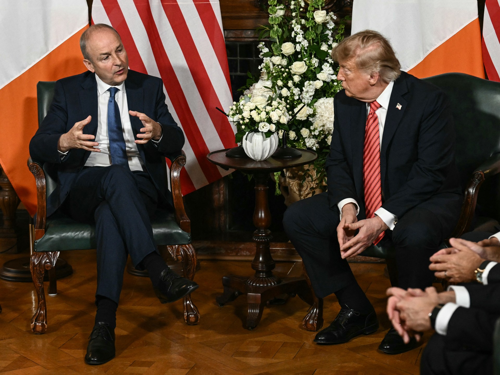 Trump praises potential unity of Ireland during visit