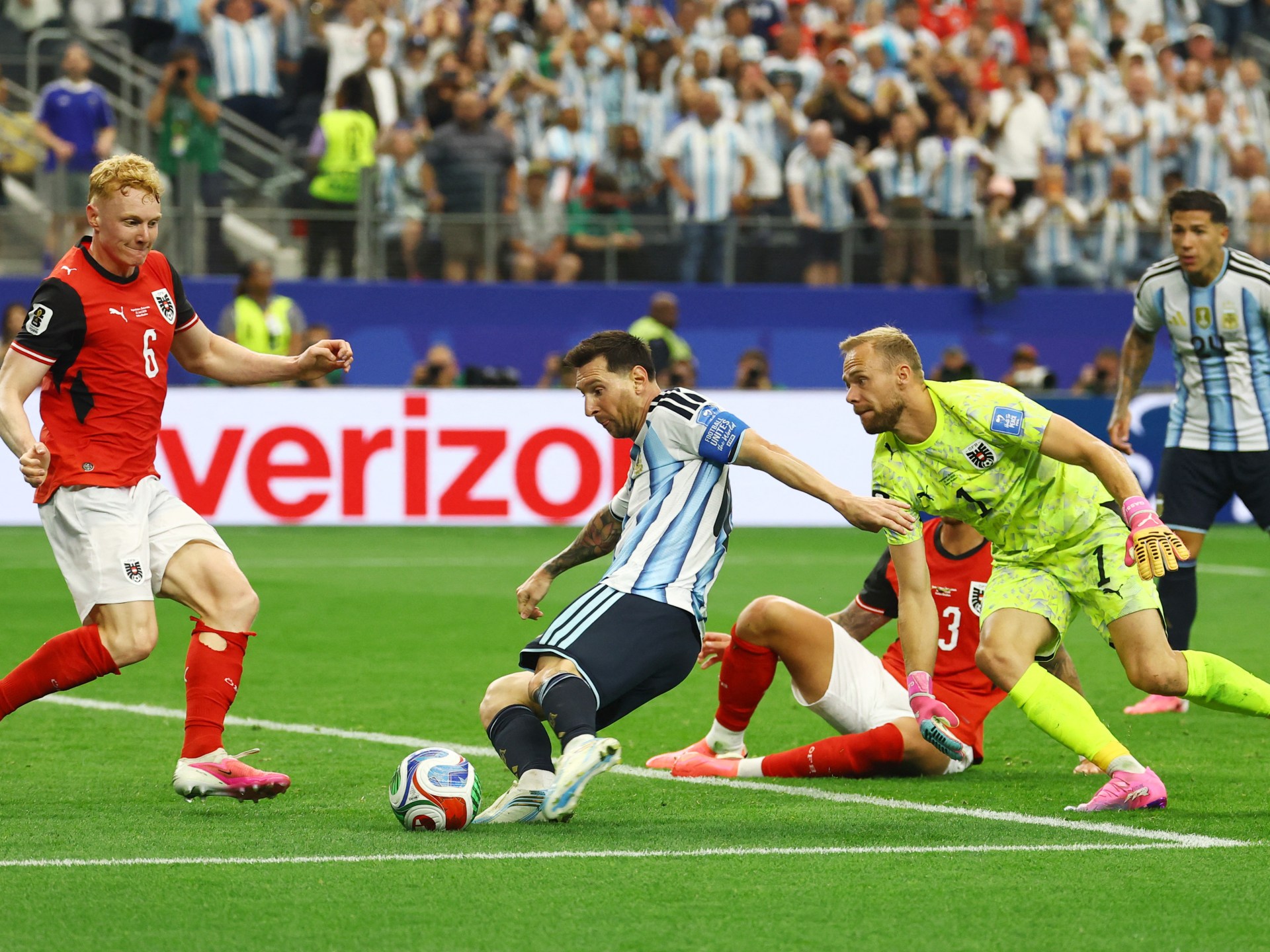 Argentina beats Austria 2-0 in World Cup 2026 match