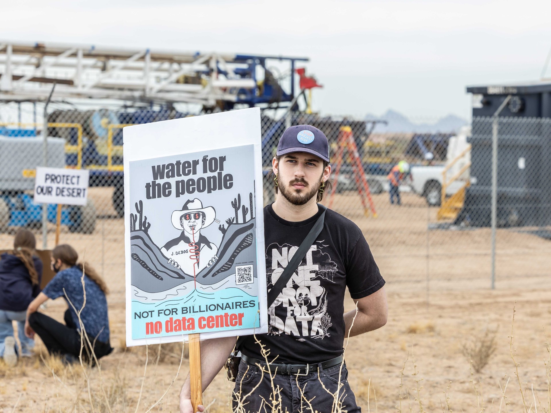 Arizona residents protest potential water usage by major data centers