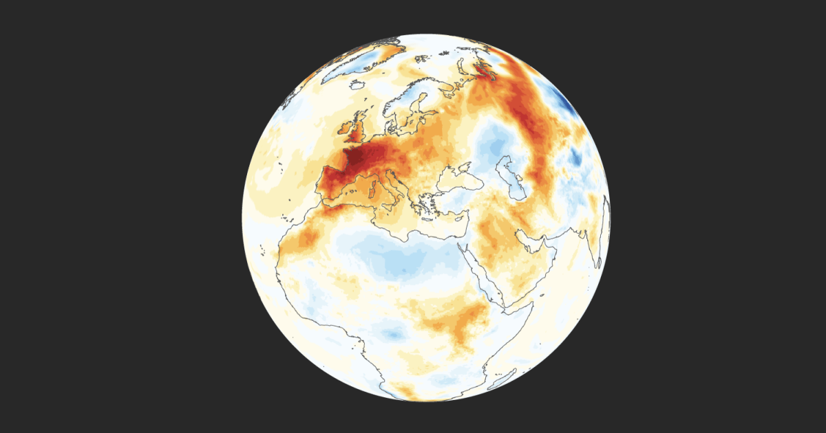 Europes Heatwave Compared to Global Temperatures in Major Cities