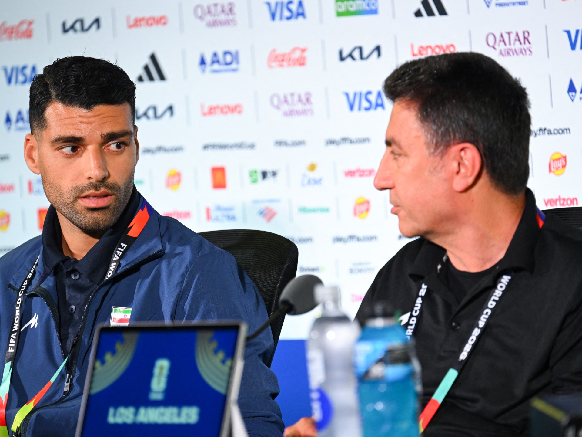 Irans Ghalenoei and Taremi Criticize US Treatment Ahead of World Cup Match