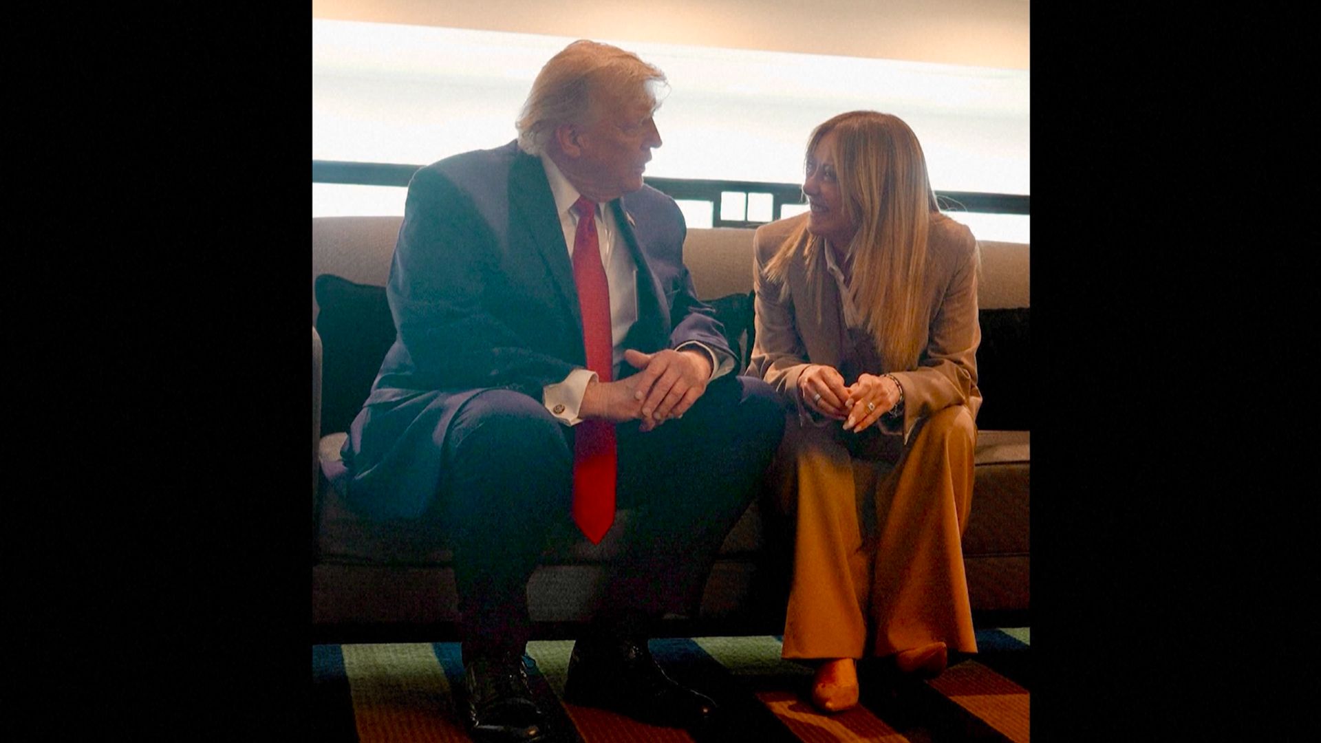 Italian Prime Minister denies taking a photo with Trump as begging act