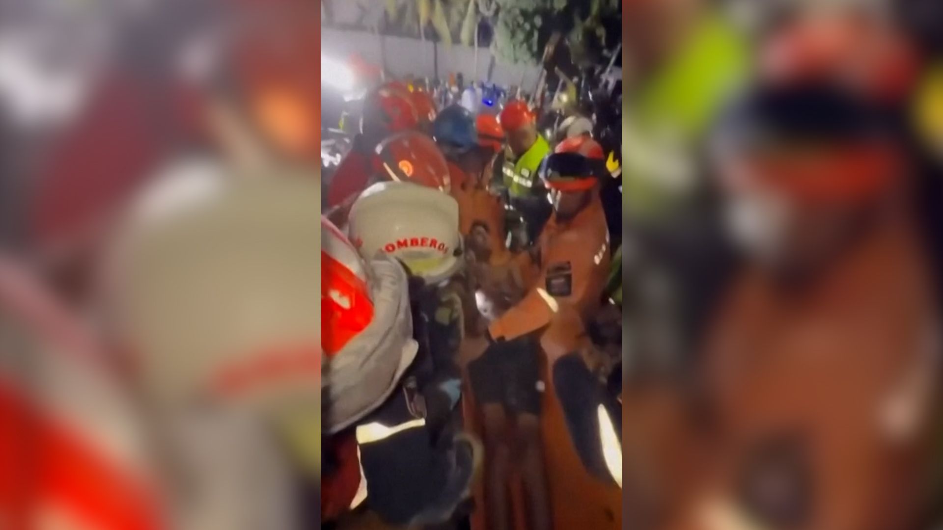 Man rescued from rubble in Venezuela four days after earthquake strikes