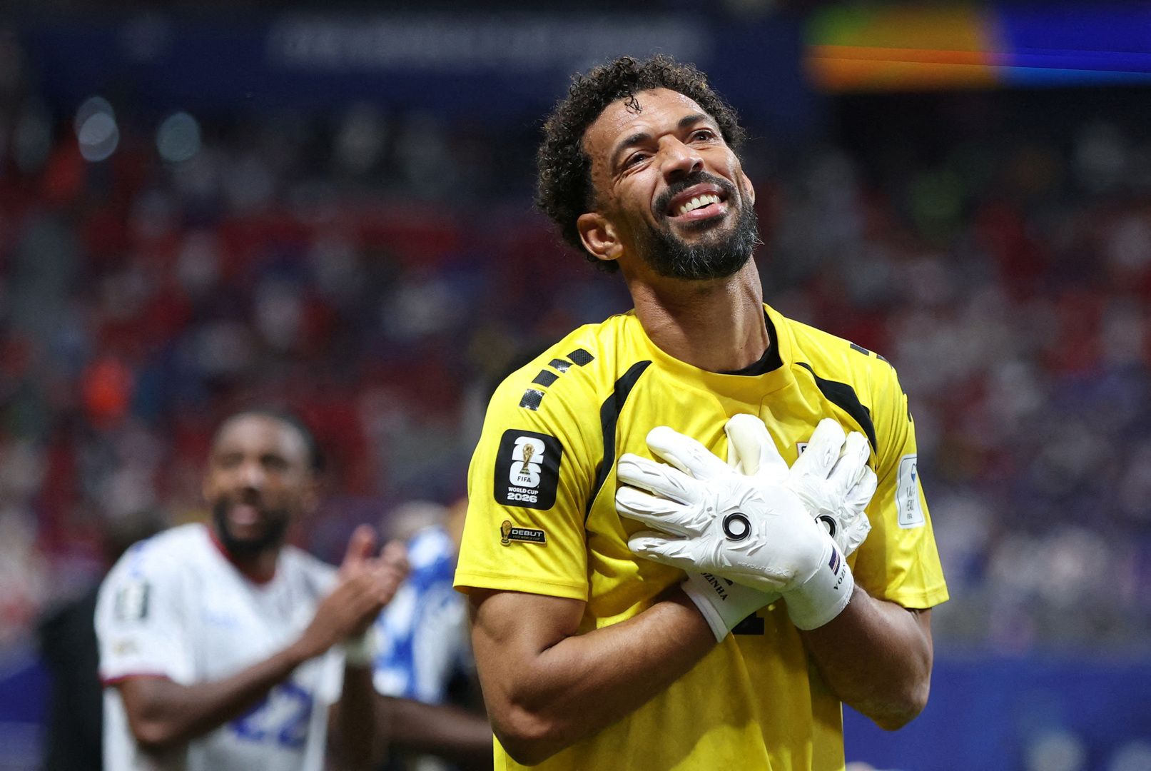 Mother of Brazilian footballer Vozinha celebrates his heroic performance