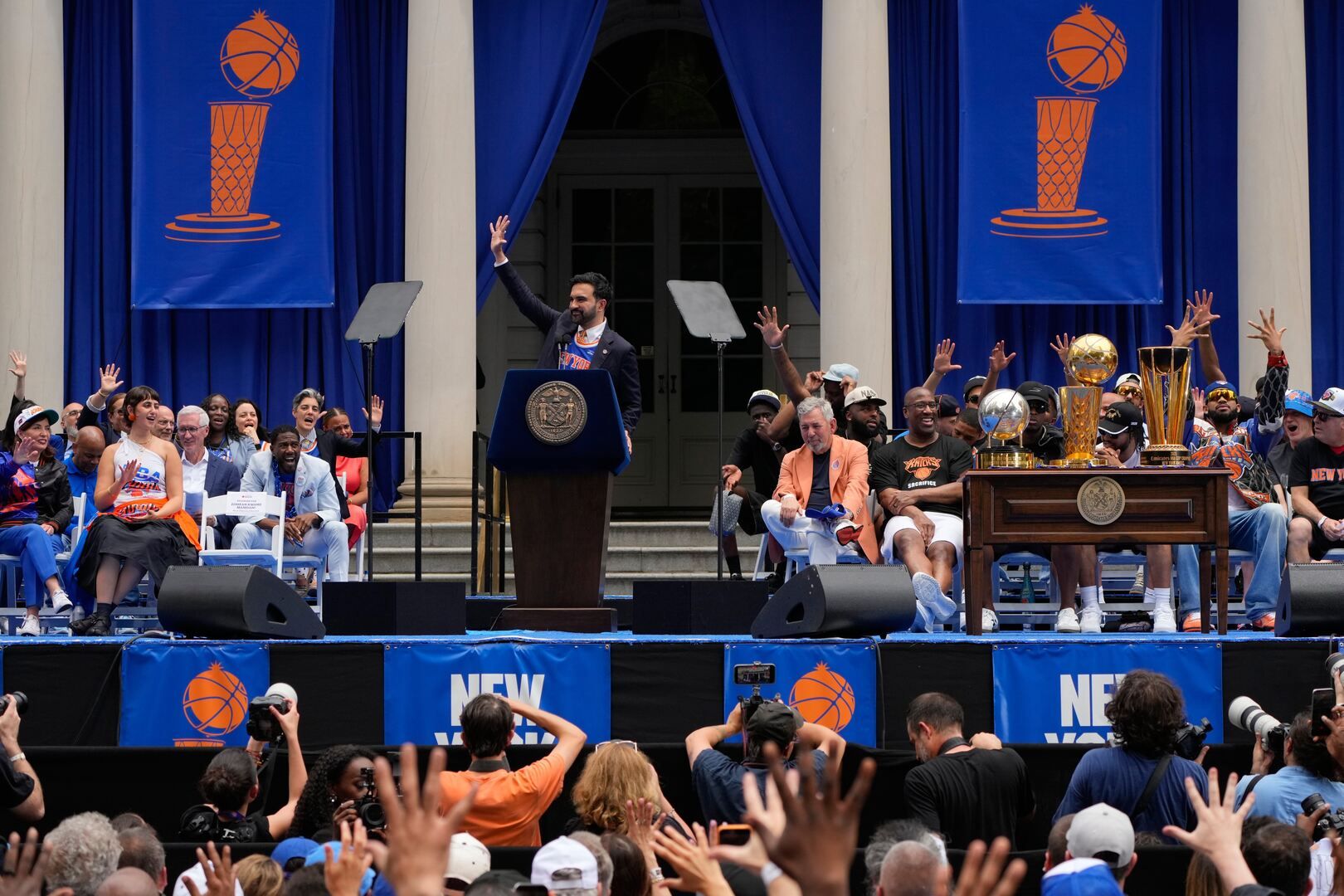 New York Knicks awarded city honors by Mamdani following NBA championship win