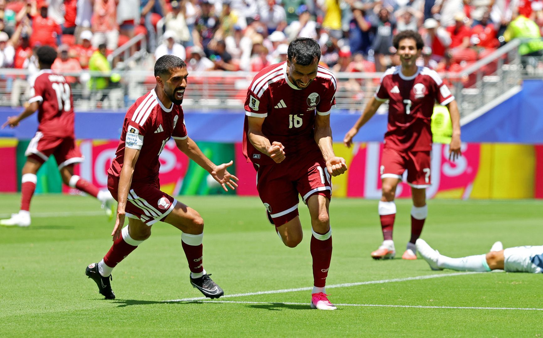 Qatar secures first-ever World Cup victory in tournament history