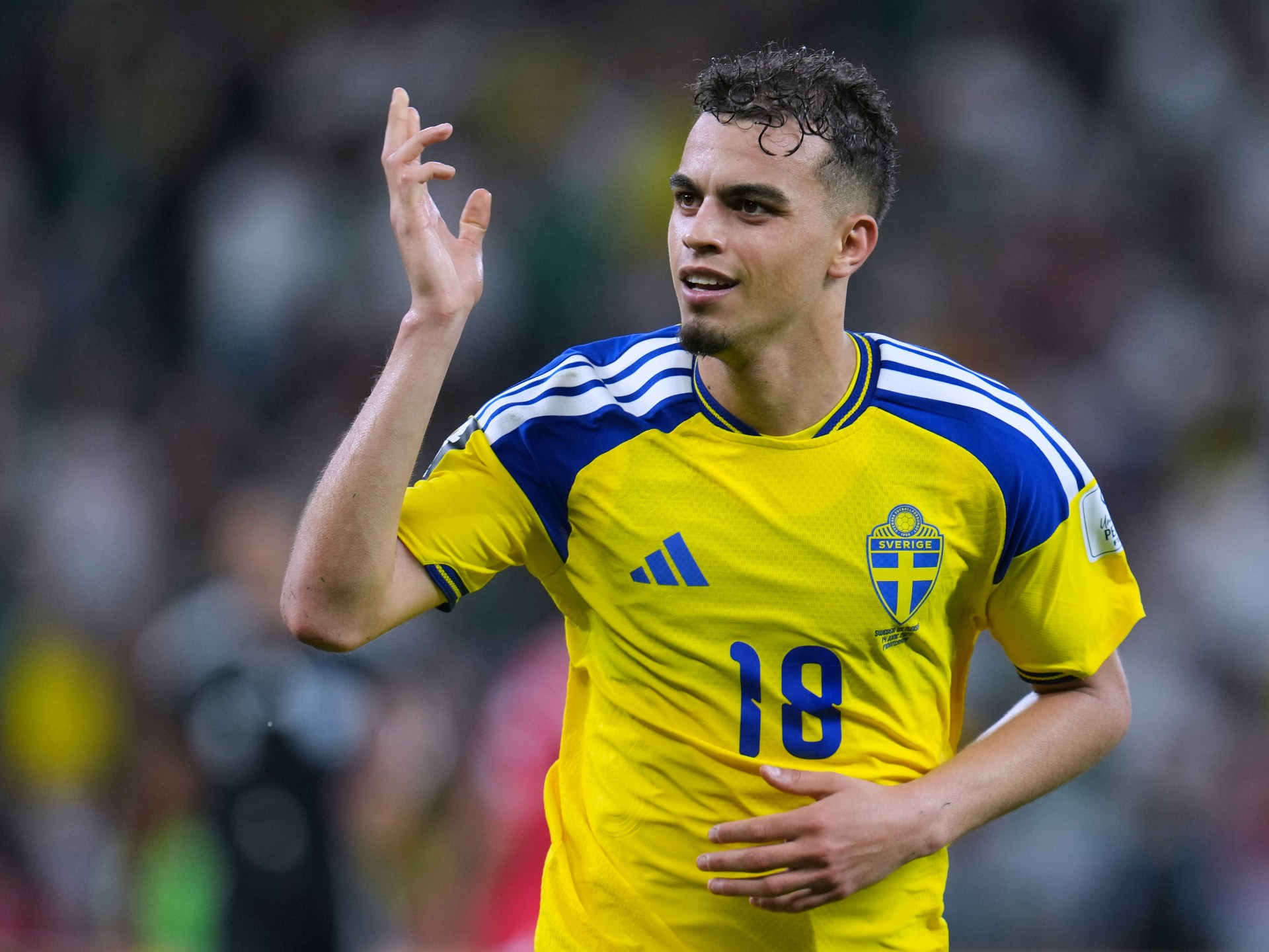 Sweden defeats Tunisia 5-1 at the World Cup