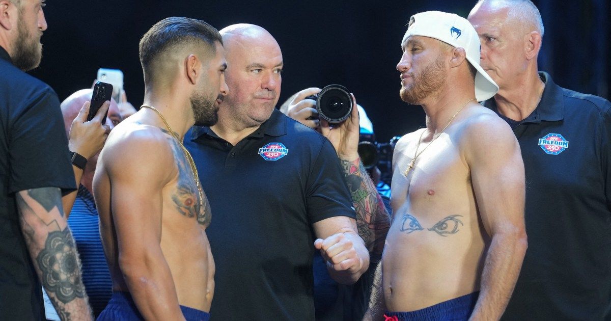 UFC Freedom 250: Ilia Topuria vs Justin Gaethje Title Fight Live