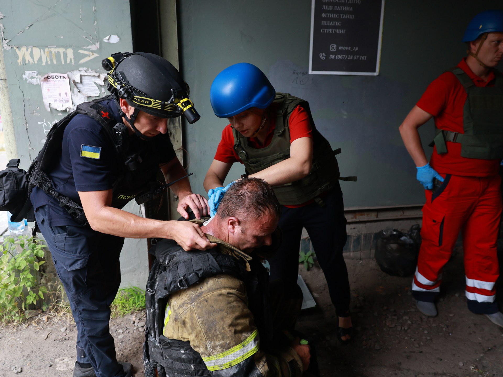 Ukraine and Russia exchange attacks, resulting in three fatalities overnight