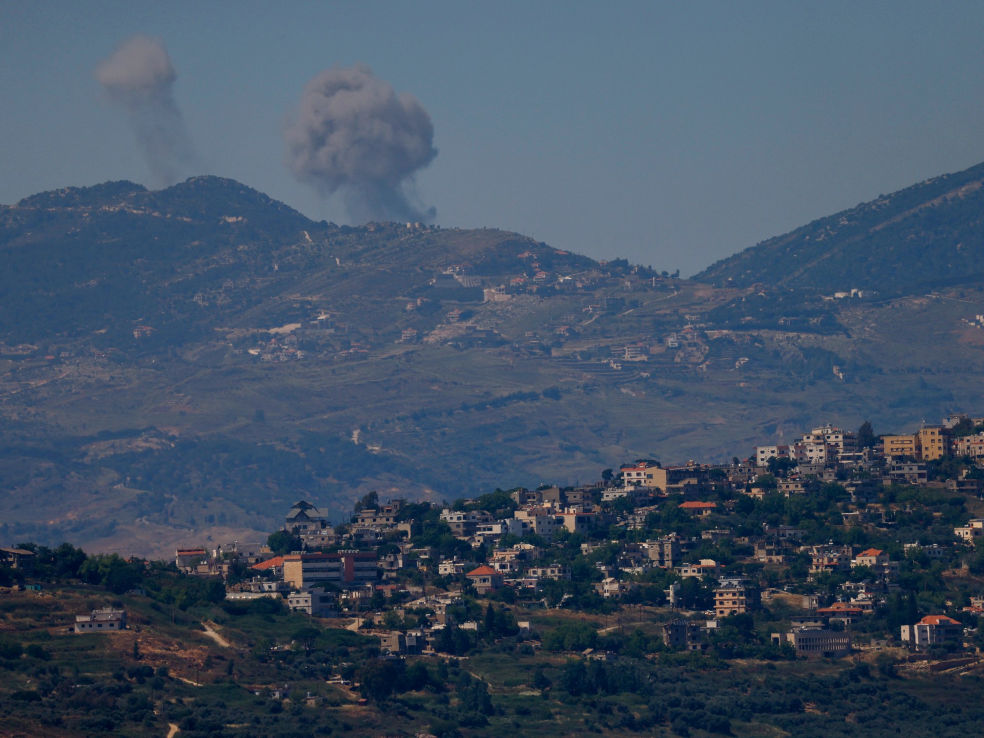 US intercepts Iranian missile launches near Israeli border with Lebanon
