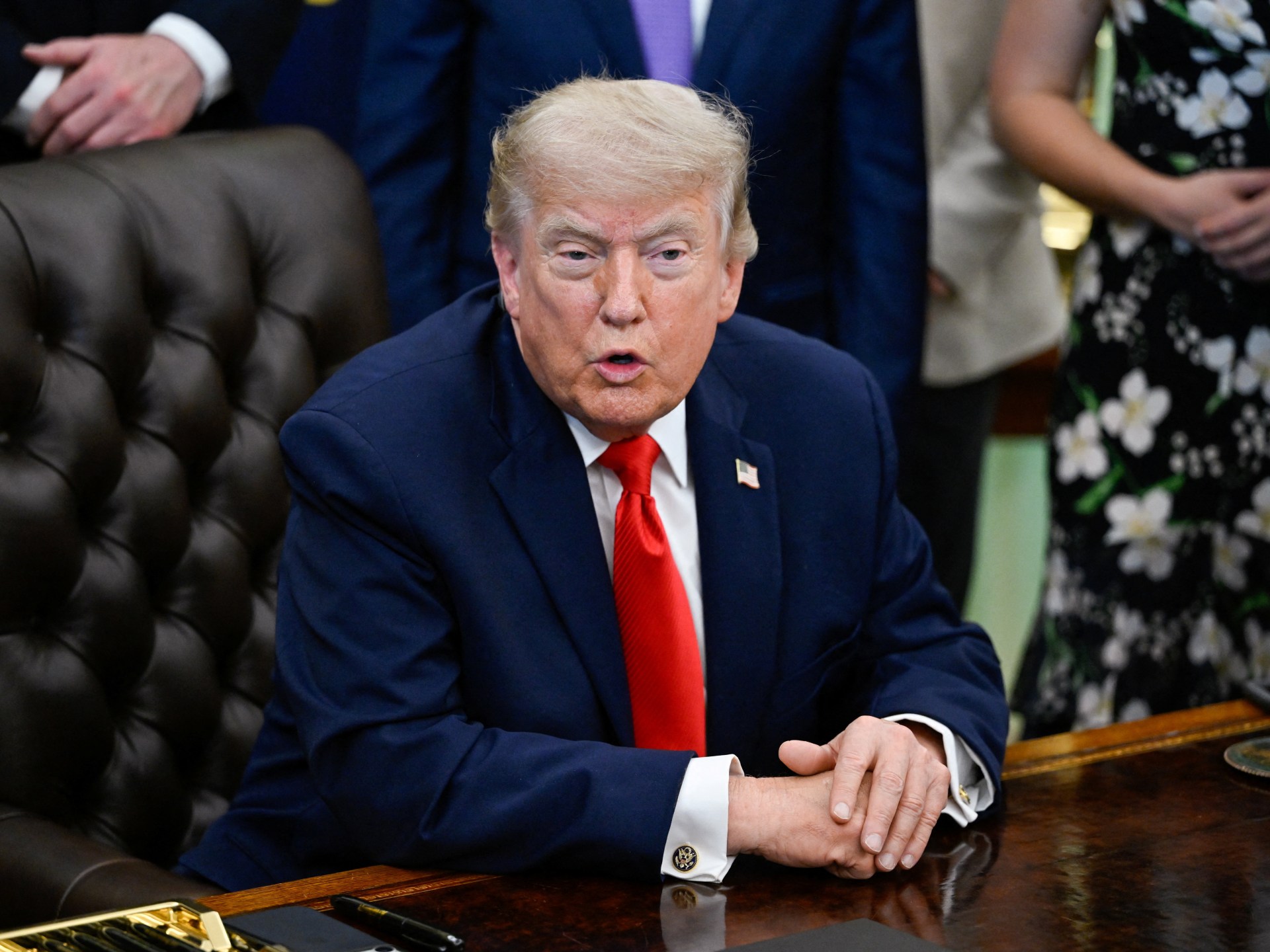 US President Trump announces planned signing of new US-Iran agreement
