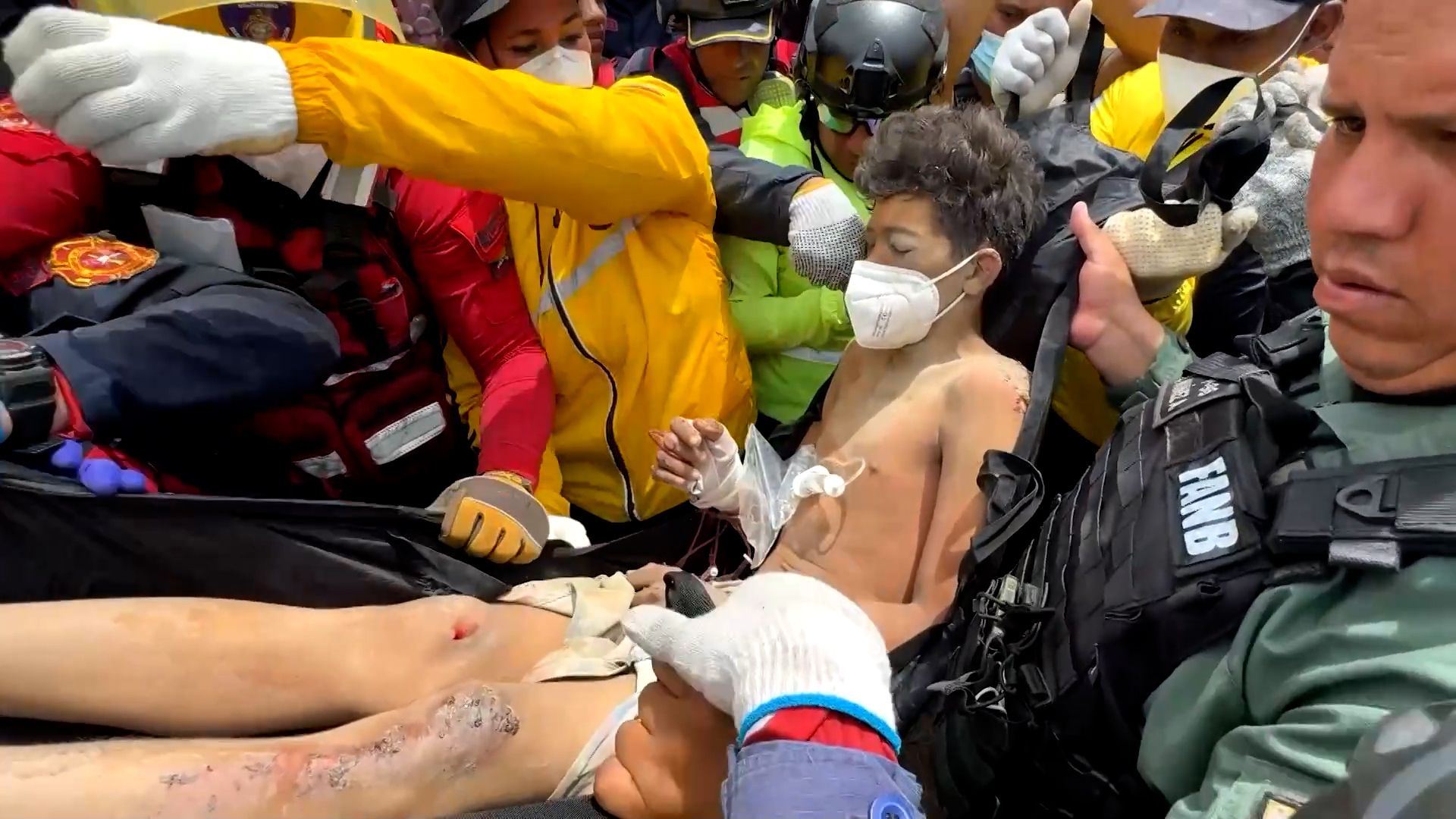 Venezuela Earthquake Survivors Rescued Four Days After Disaster